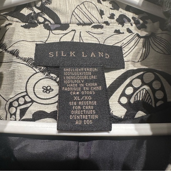 Silk Land 100% Silk Jacket/Blazer - Picture 3 of 8